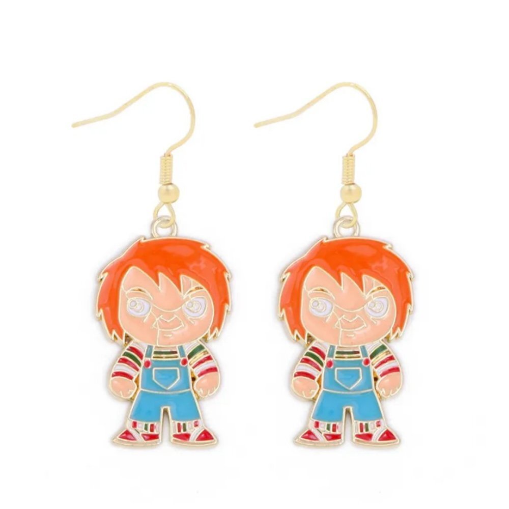 Chucky Earrings Halloween (28)